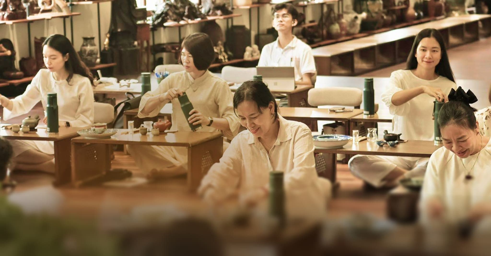 Lớp học nghệ thuật trà Việt