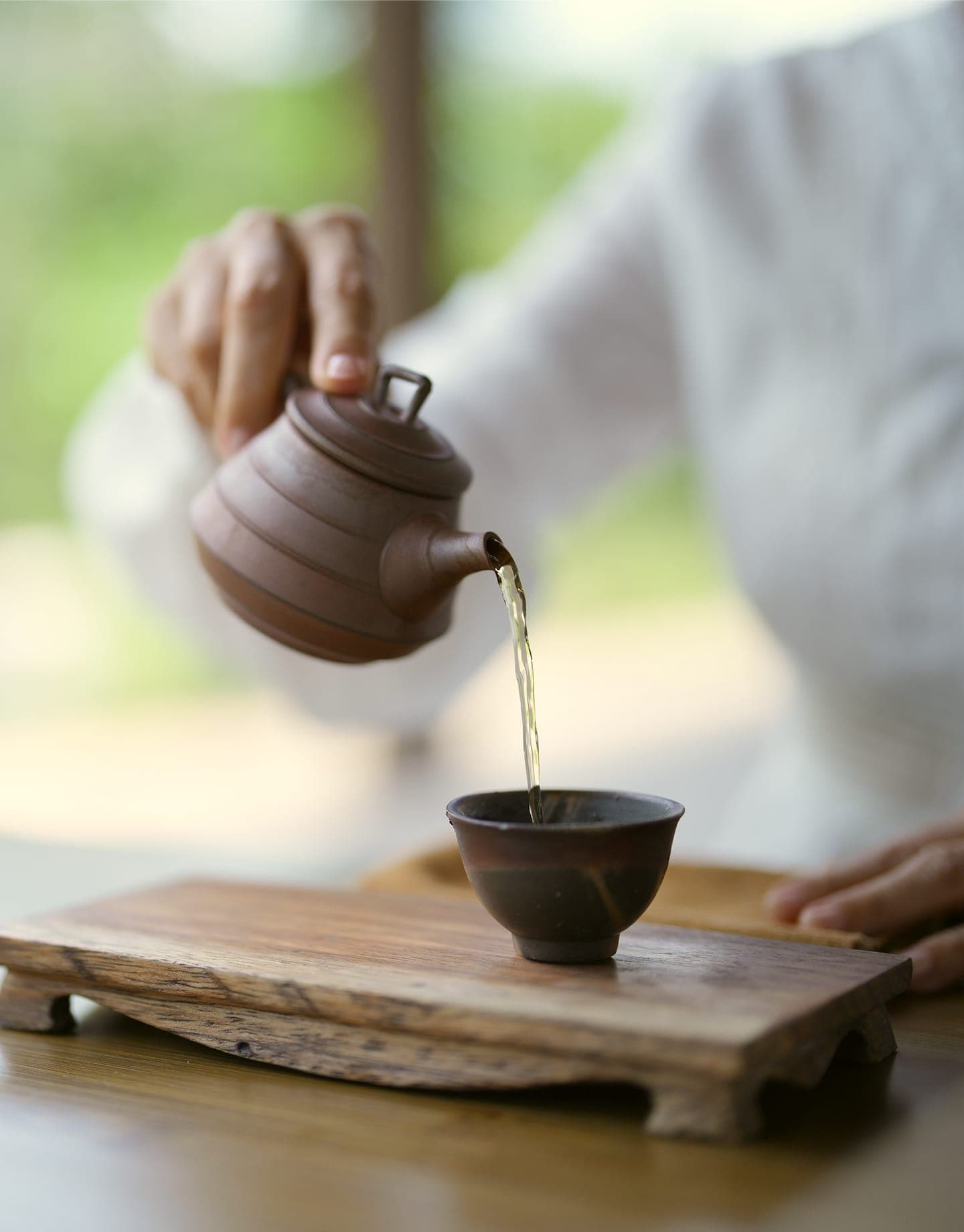 Hành trình Trà Việt — đôi bàn tay cầm lá trà