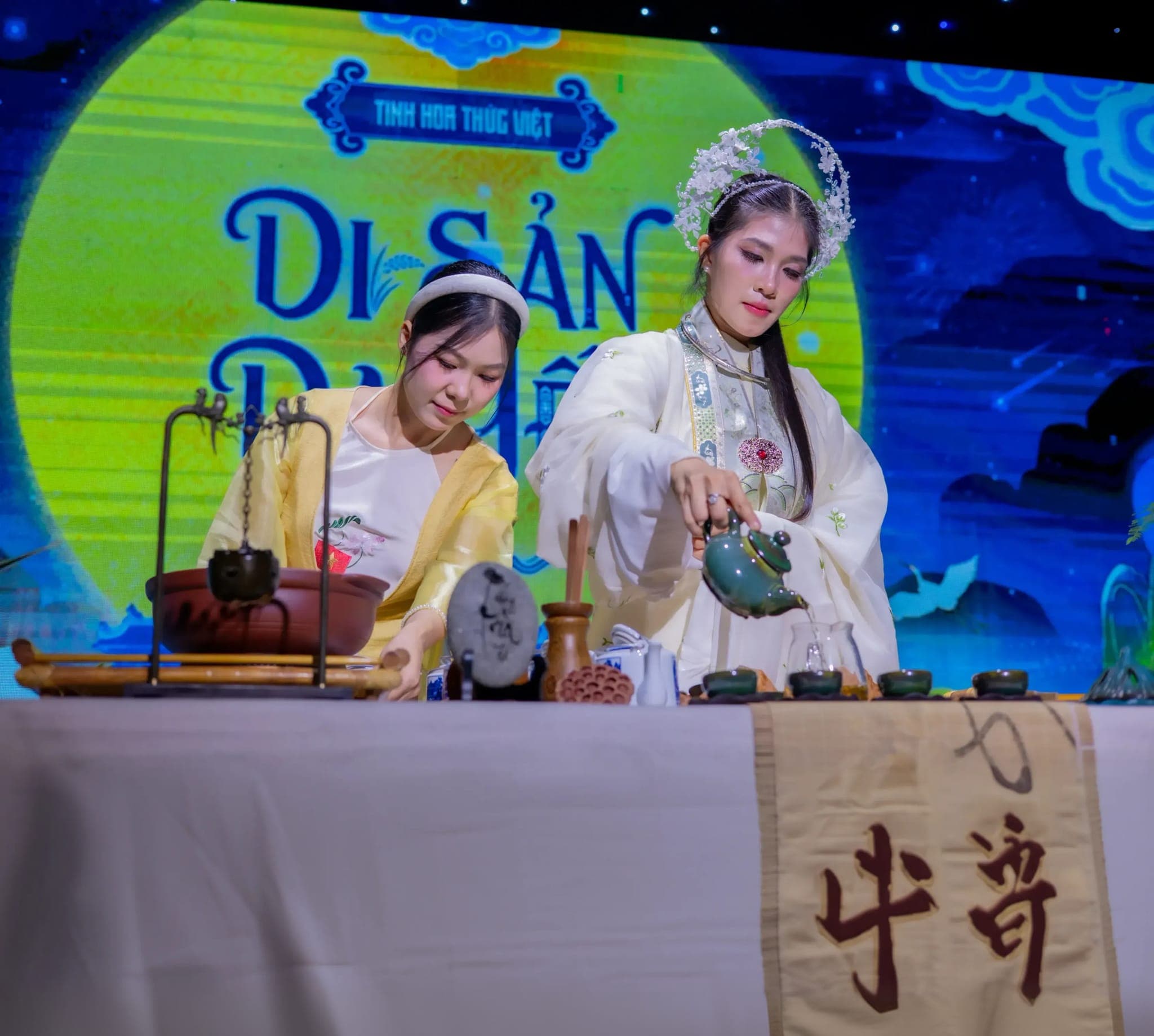 Không gian tiệc trà sự kiện Mermaid